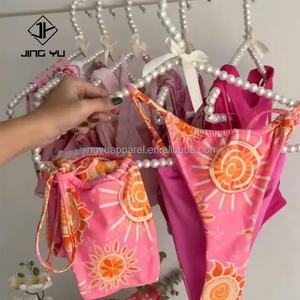 Lace up <b>Bikini</b> Set Bathing Suit Floral Swimsuits Private Label New for Women 2024Custom <b>Bikinis</b> Recycled Material <b>Bikini</b> - Product Image 2