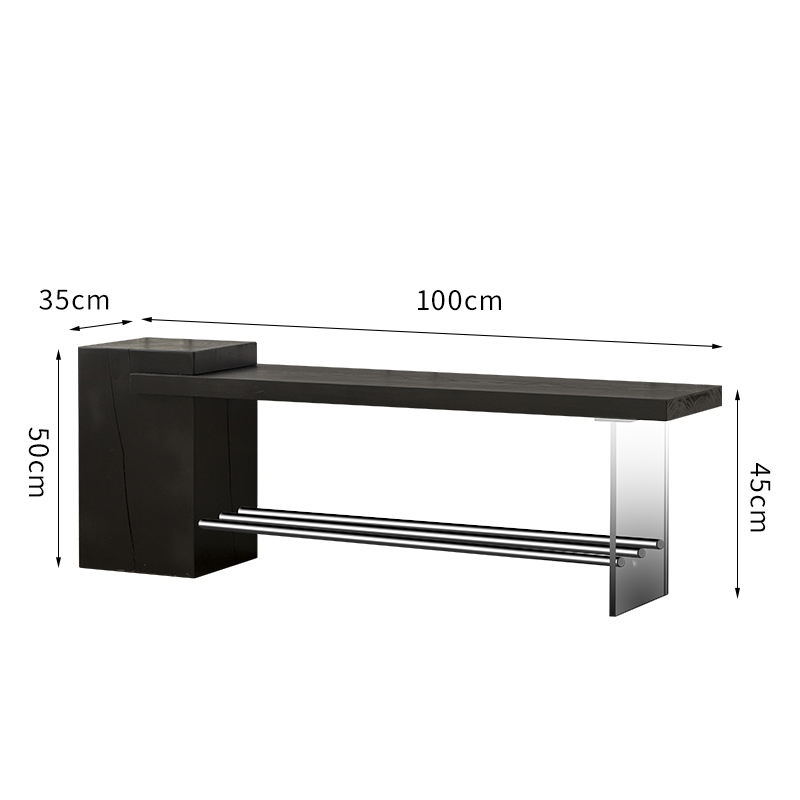 Pino doble capa "Negro mudo" 100*35*45cm