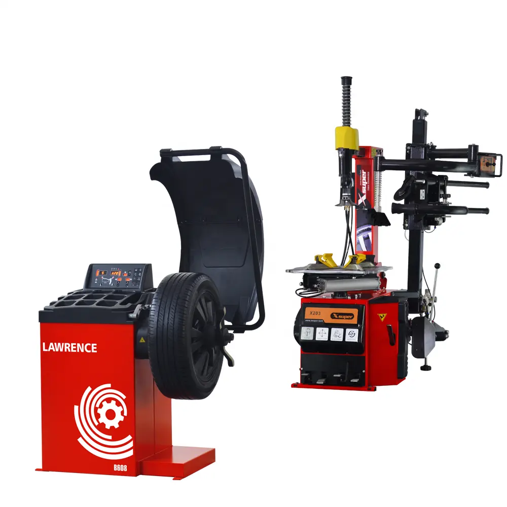 Popular Tire Machine For Workshop To Repair Tyre Including Tyre Changer and Smart Wheel Balancer Combo
