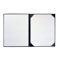 Funda para certificados Carpeta para archivos Protector de certificados de cuero Piel para bebés