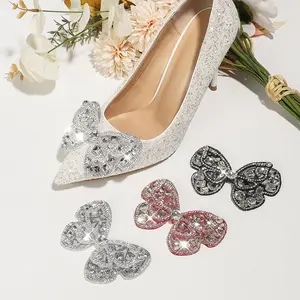 靴花装飾ハイヒール多用途ガラスダイヤモンド弓靴アクセサリー新メーカー卸売