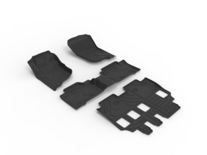 Tapis de sol 3D TPE sur mesure pour Mitsubishi Pajero <span class=keywords><strong>7</strong></span> <span class=keywords><strong>places</strong></span> 2013-2016, imperméables et antidérapants - Product Image 2