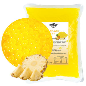 Заводская оптовая продажа, ананасовый жемчуг, Боба и тапиока, ингредиенты для глобальной сети магазинов напитков для Пузырькового чая - Product Image 1