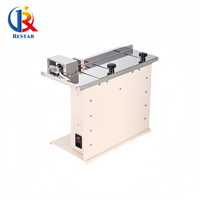 Machine d'étiquetage semi-automatique pour coins de boîtes, type L de bureau, applicateur d'étiquettes anti-effraction pour cartons et cosmétiques