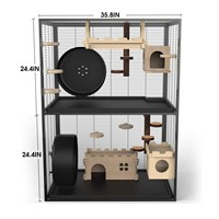 OEM ODM Outils d'exercice sains pour petits animaux de compagnie personnalisés Chinchilla Hamster syrien Grande souris en aluminium Roues d'exercice pour petits animaux de compagnie