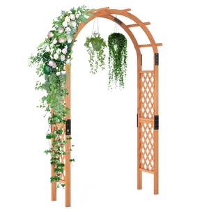 Arches en <span class=keywords><strong>bois</strong></span> de rose pour décoration d'extérieur, pergola en <span class=keywords><strong>bois</strong></span>, treillis de jardin, pergolas de mariage - Product Image 1