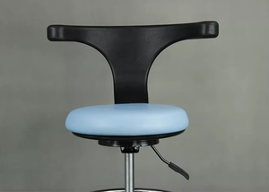 Medical Exam Ophthalmic Contoured <b>Stool</b> with Back Adjustment - Product Image 4