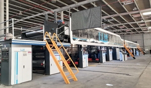 Tuyến sản xuất thùng carton sóng tự động hoàn toàn, máy làm giấy carton 3, 5, 7 lớp/nhà máy sản xuất giấy carton sóng tự động - Product Image 3