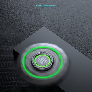 Black Technology Fingertip Gyro Limited Edition Hand Spinner Metal Glow in Dark Finger Decompression Boy <strong>Toy</strong> - Product Image 4