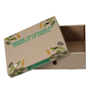 Tùy Chỉnh Trái Cây Tươi Bao Bì Cho Táo Dâu Tây Cam Dứa Rau Trái Cây Chuối Nho Sóng Chuối Hộp Carton - Product Image 4