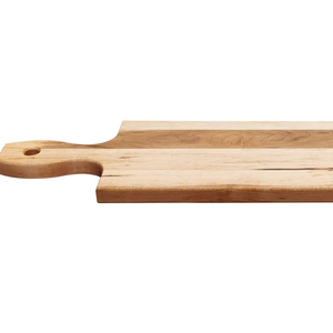 Tabla de Cortar Rectangular de Bambú de 1.5 cm de Grosor, Tamaño Personalizable, para Quesos y Charcutería, Duradera, Sostenible, Apta para Lavavajillas - Product Image 1