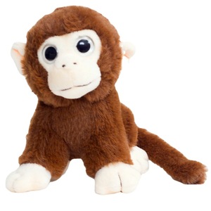 Bambola carina a coda lunga cartone animato scimmia peluche peluche giocattolo di peluche - Product Image 5