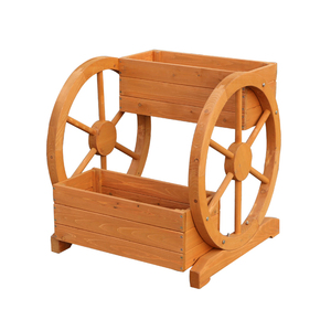 Outdoor Decoration Vegetables Cedar Wood Plant Grow Box