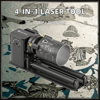 Nouveau module de gravure laser multifonction SCULPFUN RA PM 4-en-1 haute précision 1064nm avec rouleau rotatif pour verres à vin, gobelets et bagues