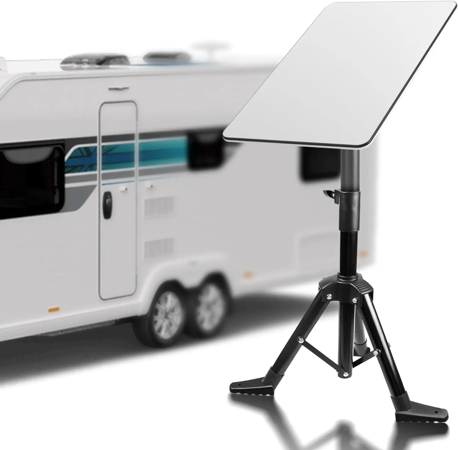 Soporte de montaje de trípode portátil plegable Starlink compatible con antena parabólica Starlink para RV Camping yate campo al aire libre