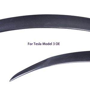 Aileron arrière en fibre de carbone de style OE pour Model 3 2017-2023 - Product Image 3