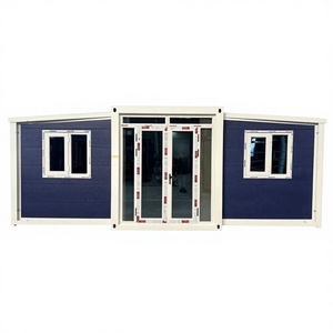 Casa Contenedor Expandible de Panel Sándwich de Acero con 2-3 Dormitorios, Diseño Moderno de 40 Pies para Uso como Villa - Product Image 1
