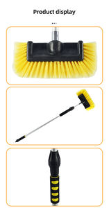 <span class=keywords><strong>Brosse</strong></span> <span class=keywords><strong>de</strong></span> <span class=keywords><strong>lavage</strong></span> <span class=keywords><strong>de</strong></span> voiture et <span class=keywords><strong>de</strong></span> <span class=keywords><strong>camion</strong></span> à cinq côtés <span class=keywords><strong>de</strong></span> 3 mètres <span class=keywords><strong>de</strong></span> Offre Spéciale avec poteau <span class=keywords><strong>télescopique</strong></span> en aluminium et interrupteur marche/arrêt à poils souples en PVC - Product Image 4