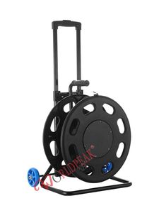 Tambour en plastique enrouleur de câble coaxial vide 4 prises 25M/30M/50M/80M/100M/305M <span class=keywords><strong>rallonge</strong></span> de câble à <span class=keywords><strong>fibre</strong></span> <span class=keywords><strong>optique</strong></span> d'alimentation - Product Image 2