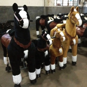 便宜的EN71电动骑乘玩具马圣诞机械骑乘玩具动物 - Product Image 5