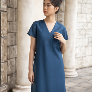 LUTZ Brand Robe décontractée pour femmes Haute qualité 100% Coton Nouveau Design Respirant et Confortable Fabrication Vietnam - Product Image 1