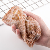 Vente en gros pochette de sac de savon en nylon filet africain personnalisé Ghana éponge de bain exfoliant douche dos