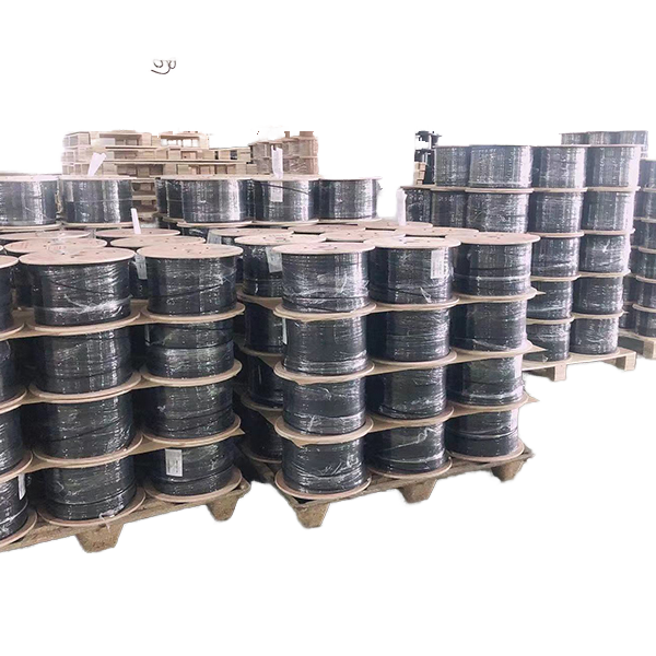 Single Mode Indoor Fiber Optic Cable 1km to 3km Plywood Drum FTTH Drop Cable with 1550nm Wavelength Used for Network