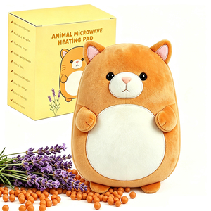 Offre Spéciale : <span class=keywords><strong>Coussin</strong></span> <span class=keywords><strong>Chauffant</strong></span> <span class=keywords><strong>Micro</strong></span>-ondable avec Housse en Peluche <span class=keywords><strong>Chat</strong></span> Mignon pour Soulager la Douleur et l'Anxiété - Product Image 1