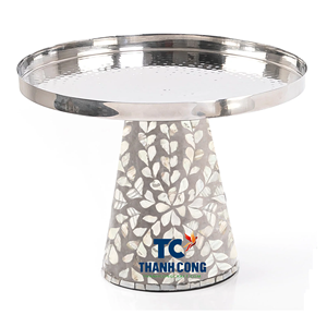 Wholesale MDF Mother of Pearl Inlay <b>Chocolate</b> Stand Cake Stand Handmade Cake Stand <b>Ramadan</b> Eid Home Decor for <b>Ramadan</b> - Product Image 1