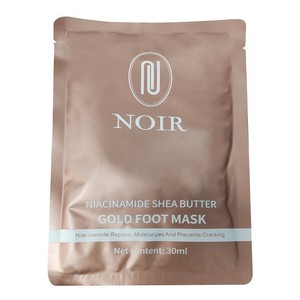 Mascarilla para pies Noir con niacinamida, manteca de karité y oro, 30 ml, hidratación intensiva para pies suaves y saludables - Product Image 4