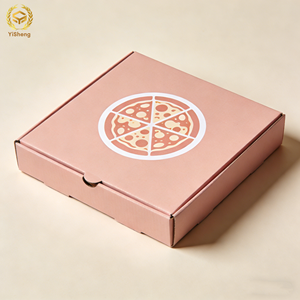 Boîte de <span class=keywords><strong>livraison</strong></span> de <span class=keywords><strong>pizza</strong></span> de qualité restaurant, empilable, non <span class=keywords><strong>grasse</strong></span>, impression personnalisée disponible - Product Image 2