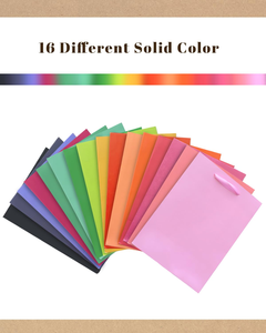 Luxury Brand Custom logo Gift Paper Bag for <b>Clothes</b> Multicolor Matte Garment Clothing Boutique Packaging Bags with Ribbon Handle - Product Image 4
