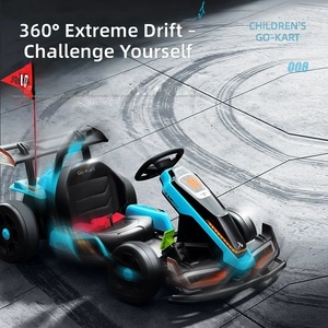 Carrito Eléctrico de 4 Ruedas para Niños, de Buena Calidad, Personalizado, en Venta a Precio Económico, 24v, <span class=keywords><strong>Carritos</strong></span> de Derrape, Karting Eléctrico para Niños - Product Image 3