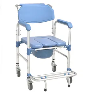 Оборудование для обеспечения безопасности для душа, легкое прочное регулируемое по высоте кресло для душа, кресло для душа, пластиковый стул для пациента, цена