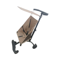 Poussette légère pour tout-petits, pliage en un clic, poussette portable de poche pour bébé, unisexe, âge 0-6, livraison directe d'usine