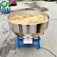 Mélangeur d'aliments pour animaux électrique de 200 kg pour la transformation des aliments en poudre pour poulets, porcs et bovins sur les fermes
