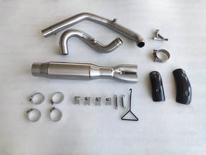 โรงงานขายระบบท่อไอเสียรถจักรยานยนต์ไทเทเนียมสแตนเลสประสิทธิภาพสูงสำหรับ <span class=keywords><strong>Harley</strong></span> <span class=keywords><strong>Davidson</strong></span> CVO Street Glide - Product Image 2