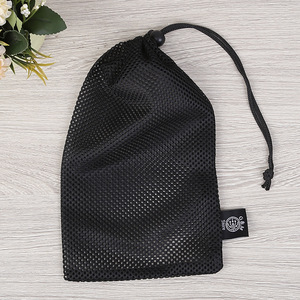 Bán Buôn Thân Thiện Với Môi Tùy Chỉnh Có Thể Gập Lại Nhỏ Vải Túi Lưới Cá Nhân Trắng Nylon Lưới <span class=keywords><strong>Pouch</strong></span> Kéo Chuỗi Cho Nến Xà Phòng - Product Image 3