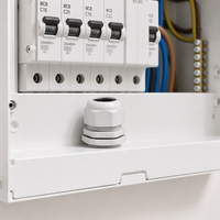 Passe-câble en plastique IP68, étanche, en nylon, type PG7/9P, connecteur de câble étanche sur mesure