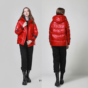 Manteau de duvet long de luxe pour femmes avec soutien OEM/ODM 90 duvet d'oie blanc pour l'<span class=keywords><strong>expédition</strong></span> dans l'<span class=keywords><strong>Arctique</strong></span> - Product Image 5