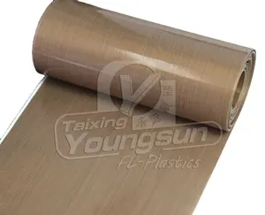 manufacture supplying PTFE fiberglass fabrics cheap price ptfe coated cloth sheet tefloning