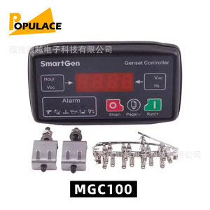 แผงควบคุมเครื่องกำเนิดไฟฟ้าดีเซล Populace Mgc100 พร้อมหน้าจอดิจิตอล ระบบสตาร์ทและดับเครื่องอัตโนมัติ - Product Image 1