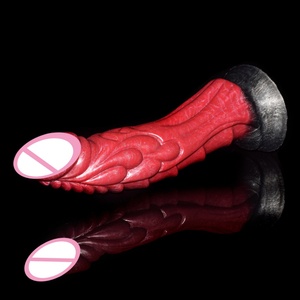 2021 FAAK NEW Sex Toy Dragon Monster <b>Dildo</b> Consoladores Silicona Juguetes Eroticos Penis Gorgeous Scarlett Color <b>Dildo</b> - Product Image 3