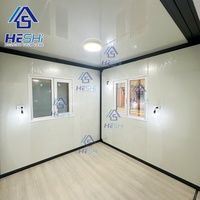 Güvenli Prefabrik Yaşam Alanı 20Ft 40Ft Genişletilebilir Konteyner Ev Prefabrik Dış Mekan Banyo İnşaatı Emlak