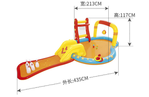 Piscine à balles gonflable <span class=keywords><strong>Bestway</strong></span> authentique, pour bébés et enfants, piscine à balles, piscine à pagaies, piscine à baigner, épaissie, 53068 - Product Image 5