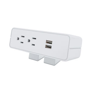 OMNI-<span class=keywords><strong>Toma</strong></span> de corriente ajustable con <span class=keywords><strong>abrazadera</strong></span>, tira de escritorio de carga USB de aluminio para oficina en casa, tira de escritorio modular rápida con puertos USB - Product Image 6