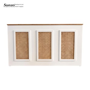 Tavolo da <span class=keywords><strong>Bar</strong></span> Personalizzato in Compensato con Decorazioni in Vero Rattan, <span class=keywords><strong>Bancone</strong></span> per Matrimoni ed Eventi - Product Image 2