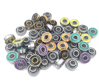 Roulements de skateboard en céramique hybride haute température ABEC-7/9/11 608, 8*22*7mm, OEM/ODM