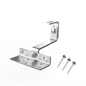 <span class=keywords><strong>PV</strong></span> gắn chân đế CE TUV giấy chứng nhận chống ăn mòn SUS 304 thép không gỉ năng lượng mặt trời mái ngói móc - Product Image 1