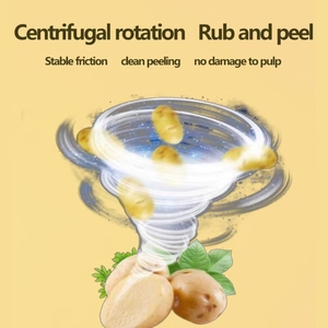 热卖工业自动土豆/土豆去皮清洗机/土豆去皮机 - Product Image 5